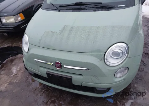 2012 Fiat 500 Pop from USA, damaged, VIN 3C3CFFAR7CT237933
